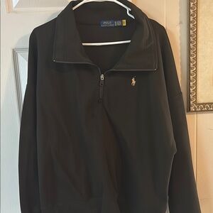 Polo by Ralph Lauren Black Zip Up Sweater